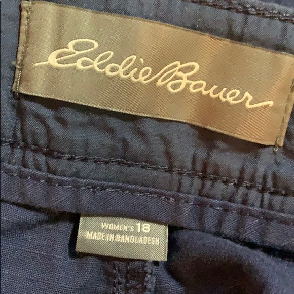 Eddie Bauer Navy shorts size 18 - Picture 5 of 6